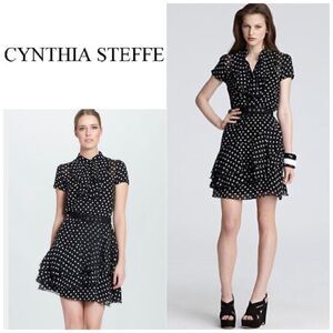 Cynthia Steffe 100% silk Gabby dress. Runs small.